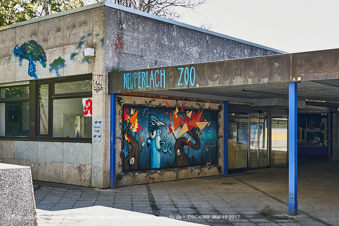 21.03.2017 - Abrissbaustelle Quiddezentrum in Neuperlach